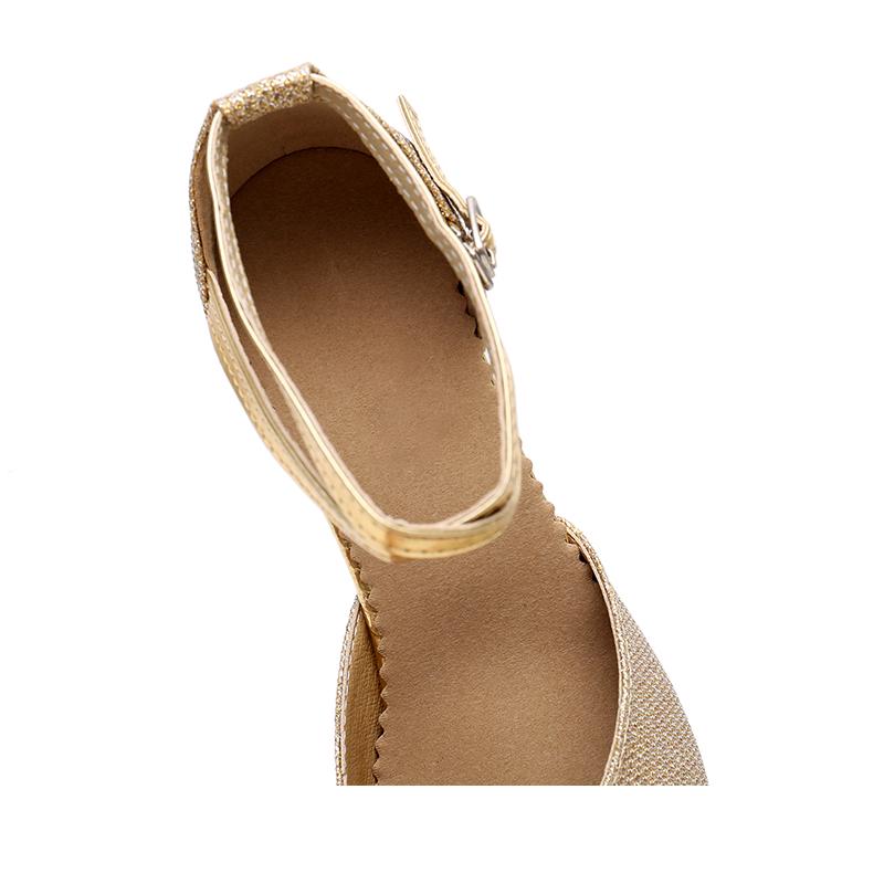 Женская обувь для латинских танцев из искусственной кожи, современная обувь для сальсы с закрытым носком на мягкой подошве, обувь для бальных танцев танго, каблук 5,5 см