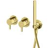 Смеситель Kohlman Axel Gold QW260AGD