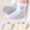 3 Pairs Newborn Socks Cute Cartoon Baby Boy Socks Soft Cotton Kids Socks Comfort Baby Girl Socks For For Babies