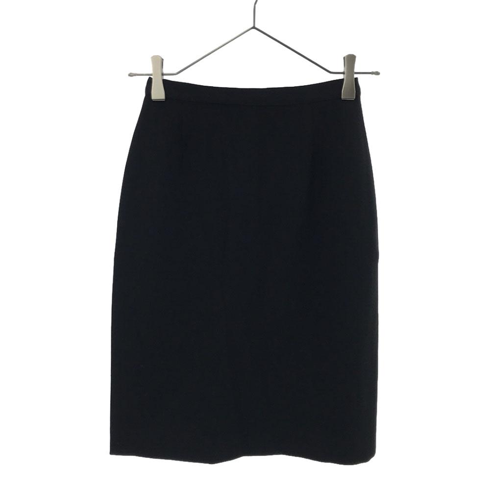 Emporio Armani Костюм-юбка из шерсти 90-х годов производства Италии 38 размер черный Пожилые женщины Б/у