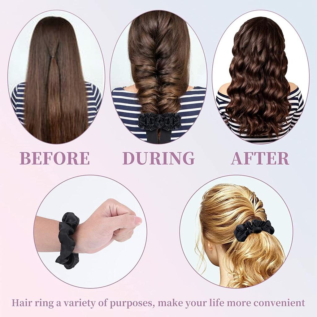 DIY Hair Curlers Heatless Curling Rod Soft Headband No Heat Wave Form Women Girl