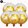 Whiskey Party Decor Whiskey Beer Bottle Glass Cup Balloon Banner Whiskey Honeycomb Table Decor Men Women Birthday Party Supplies