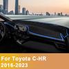Для Toyota C-HR CHR 2016- Автомобильный Коврик-чехол от солнца на приборную панель Коврик Панель приборов Стол Нескользящие накладки Аксессуары