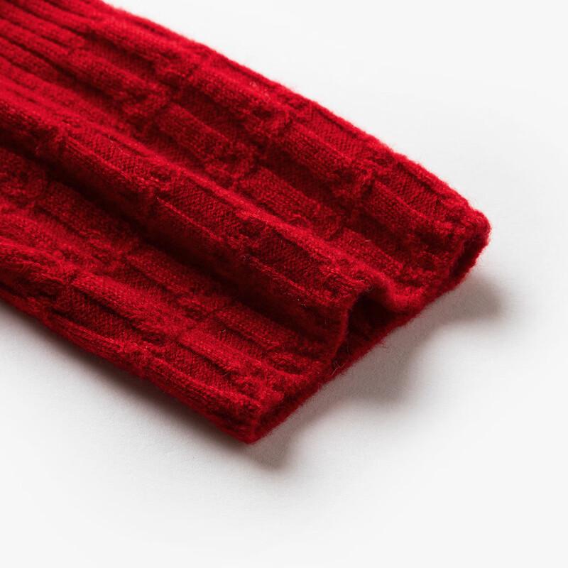 TUHUANG Женский пуловер из чистой шерсти с полувысоким воротником, облегающий, вязаный