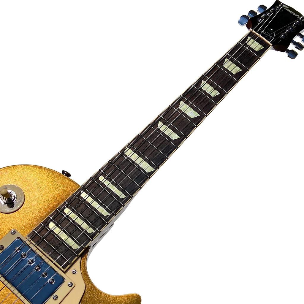 Jockomo Mountain Block White Inlay Sticker for Guitar (Aged Pearl)