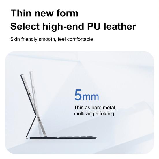 Защитная Легкая Легко Надеваемая Ультратонкая Клавиатура для Планшета Универсальная Гладкое Касание Магнитная