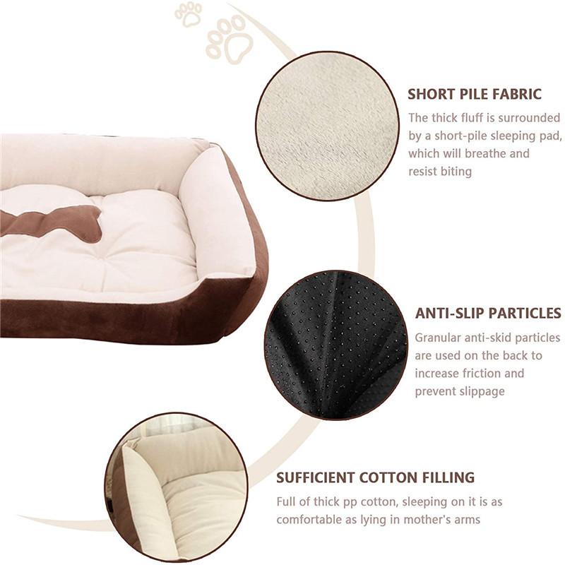 Кровать для собак, диванные коврики, товары для домашних животных Coussin Chien, аксессуары для животных, корзины для собак, принадлежности для большого, среднего, маленького дома, кровать для кошек