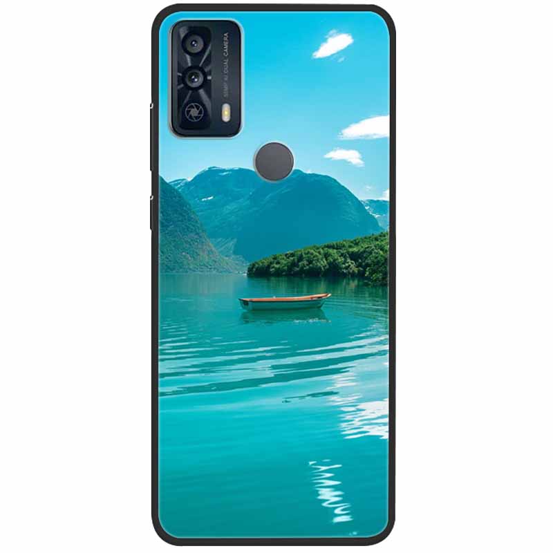 Чехол For TCL 20B Case 6159K Силиконовый Мягкий Модный TPU Чехол для Телефона для TCL 20B Case для TCL 20B 20 B Бампер Защитный TPU Оболочка