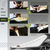 Powerzone White Seat Cover Soft Waterproof Non-slip Ribbed Motorcycle Seat Cover For SXF EXC KXF CRF YZF WR TC TE