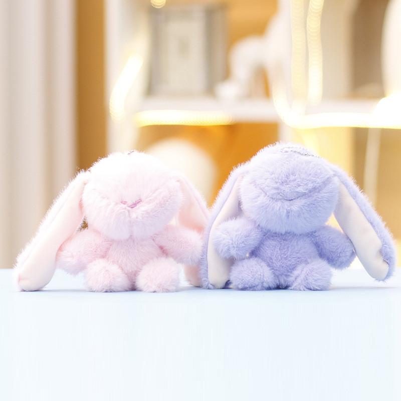 Bunny Plush Doll With Pp Cotton Filling For Backpack Charm And Collectors