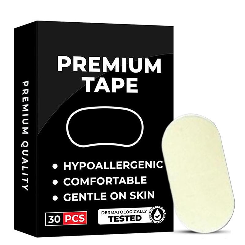 30Pcs Anti Snoring Sleep Mouth Tape Best Breathing Nasal Strips Medical Grade Improved Sleeping Keep Mouth Close Prevent Snoring