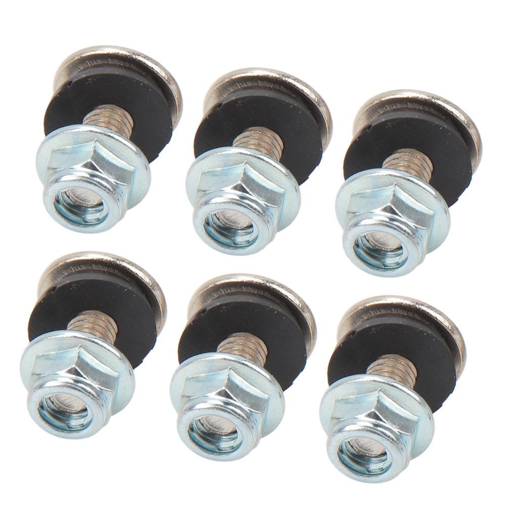 16 шт. Комплект болтов, шайб, гаек и винтов для крепления крыльев, резьба M6, для квадроциклов ATV 50cc 70cc 90cc 110cc 125cc