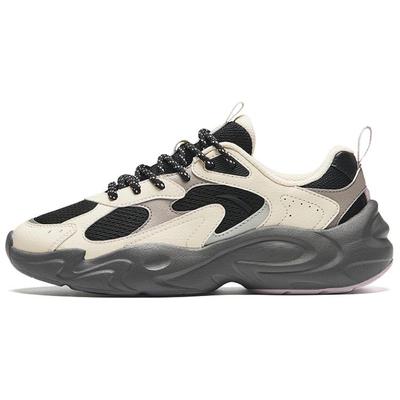 Кроссовки Lifestyle Series с низким верхом, амортизирующие, нескользящие, повседневные, женские, бежевые, черные, серые 922438805-2