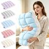 Охлаждающие подушки для чувствительной кожи Mellow Puff Cloud Pillow, Лед?Шелковое Стеганое Квадратное Мягкое Постельное Белье, Влагоотводящая Поддержка для Спящих на Боку и Спине,