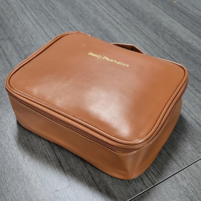 1 шт. многослойная съемная косметичка большой вместимости, дорожная сумка для хранения косметики с отделением для кистей, унисекс, портативная, необходимая для красоты, маленькая сумка,