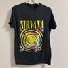 26 NIRVANA swirl T-shirt dark grey Unisex T-Shirt