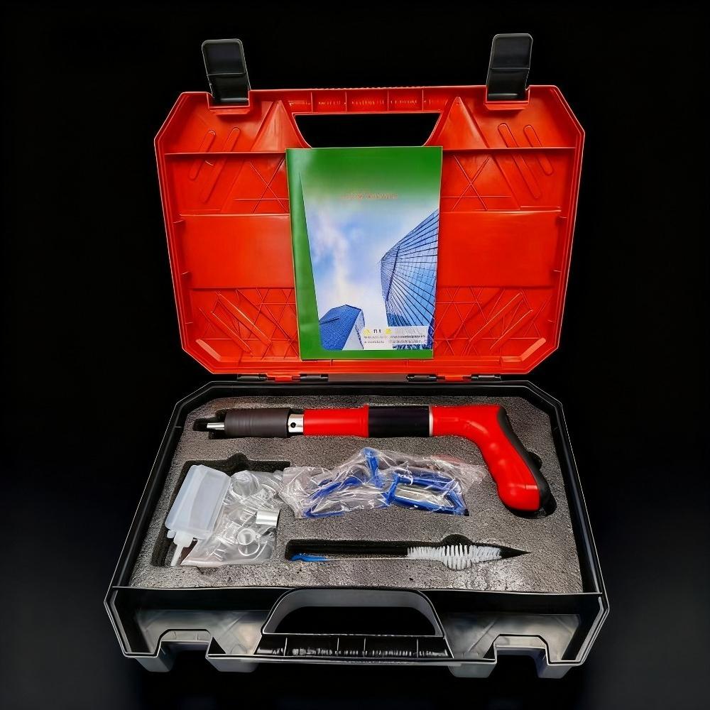 Глушитель пушки, гвоздезабивной пистолет, крепеж для стен, гвоздевое крепление кабельного лотка, подвешивание карточки, установка трубного хомута, потолочный артефакт