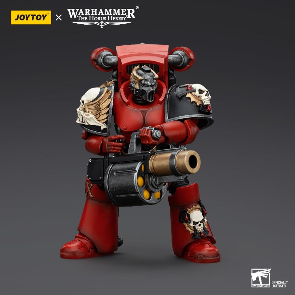 JOYTOY Warhammer Blood Angels Отряд Слезы Арк Элерим с Гранатой Слезы Масштабная Экшн-фигурка 40 000 Ангелов (Оборудован Пусковой установкой Ангела) 1/18 (Собранный)