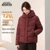 XueZhongFei Women's Winter Hooded Short Down Jacket