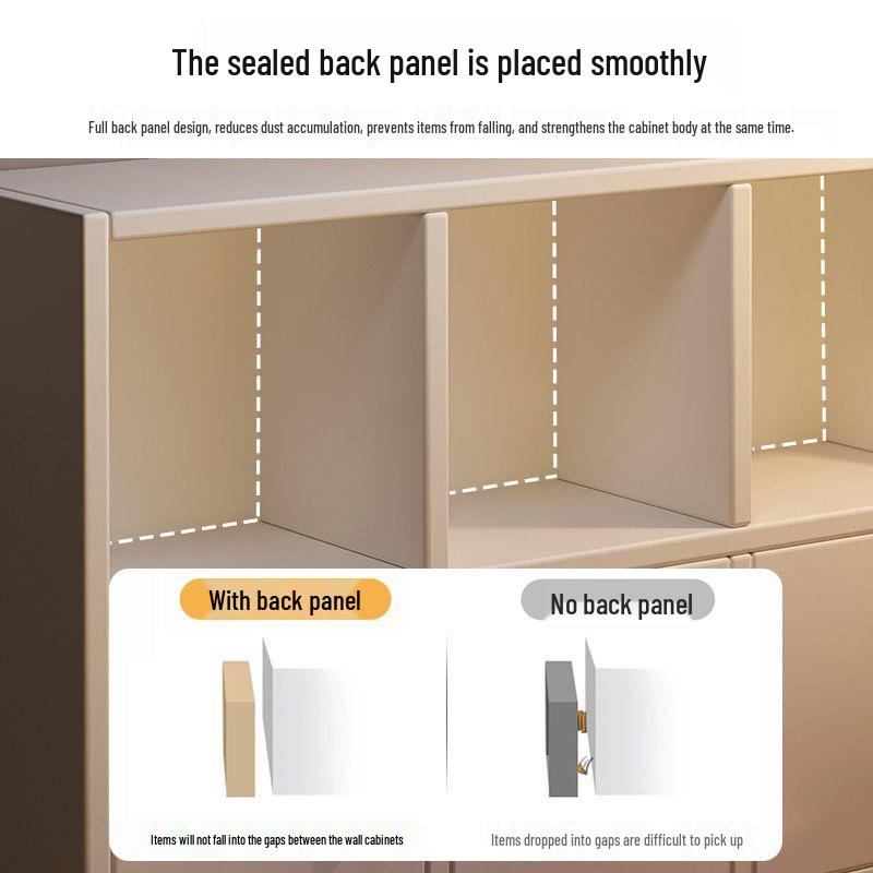 Multifunctional Floor-Standing Bookshelf & Dustproof Storage Unit