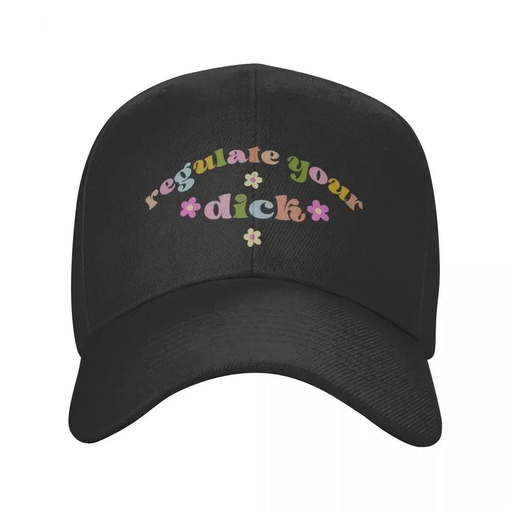 Regulate Your 70S GroovyCap Baseball Cap Snap Back Hat Ball Cap Girl Unisexs