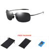 DUBERY Men Rimless Sunglasses Driving Shades Outdoor Sport Fishing Sun Glasses Ultralight Frame UV400