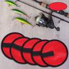 4PCS Fishing Bait Wraps Fishing Hook Cover Fish Lure Shield Bait Storage Protective Easily See Lures Fishing Hook Covers