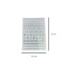 Moon Star Face Gems Self Adhesive Nail Art Decoration Stage Decoration Makeup Sticker