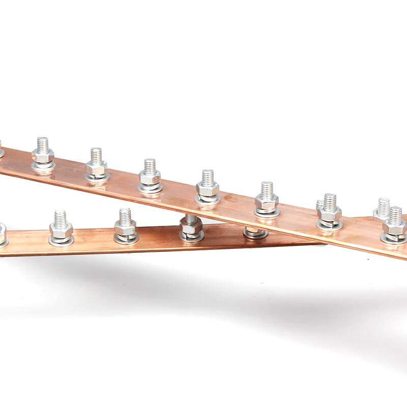 Tianxu Red Copper Cabinet Busbar with Insulators