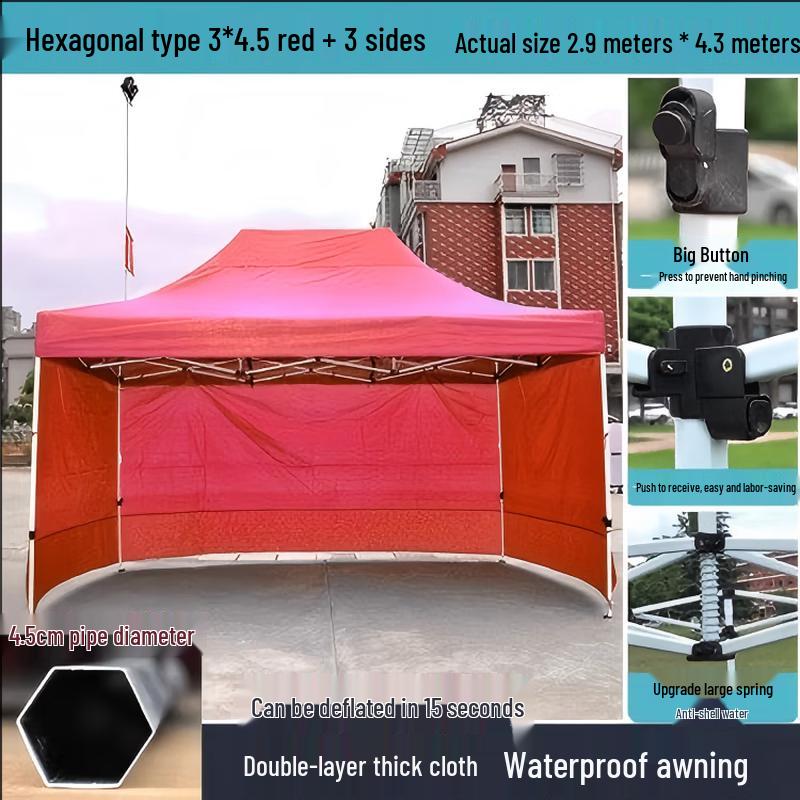 Heavy-Duty Folding Outdoor Pop-Up Canopy