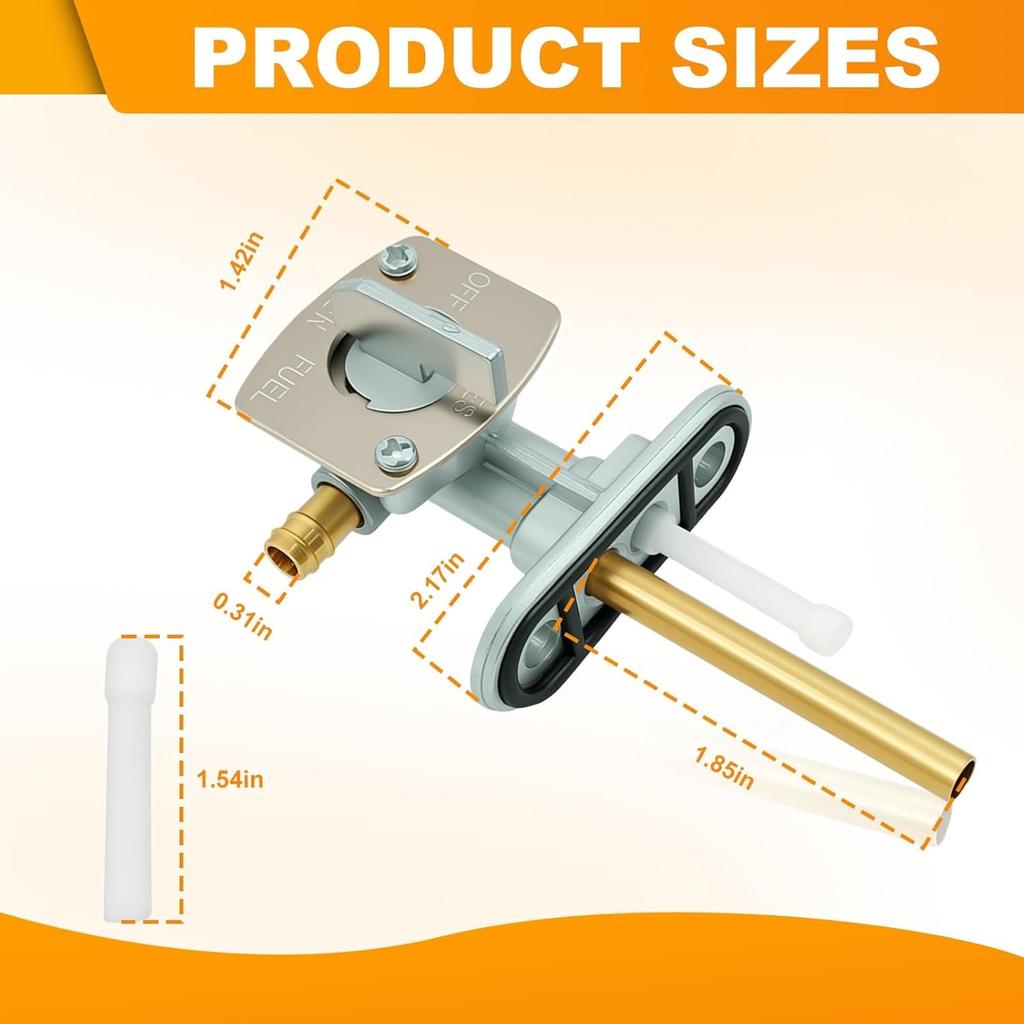 Fuel Valve Petcock for TTR-90 TTR125 TTR225 TTR230 TTR250 2000 2001 2002 2003 20