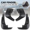 4Pcs/set Splash Guards Mud Flaps Front Rear Mudguards Fender For Toyota Corolla 2004-2018 Mudflaps