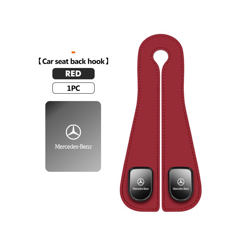 Car Headrest Hook Rear Seat Hanging Dual Hook Hanger Universal For Mercedes Benz AMG A C E S G Class W201 W210 W108 W204 W205 CLNOP1