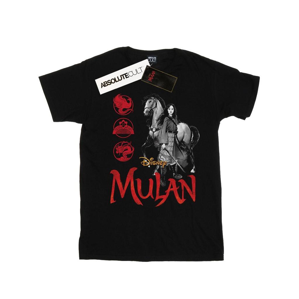 Disney Mens Mulan Movie Horse Pose T-Shirt