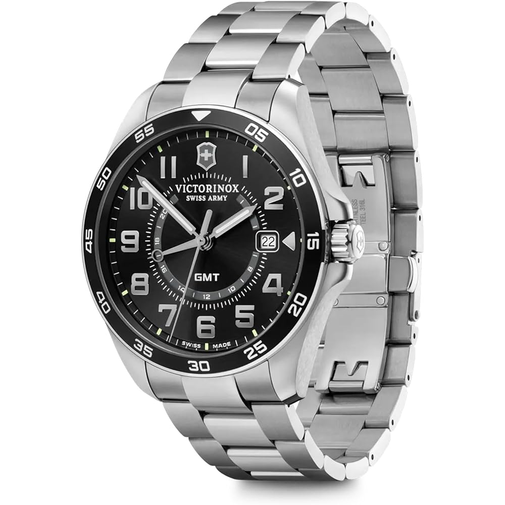 Victorinox Fieldforce Classic GMT Кварцевые часы Подарок 241930 Мужские часы