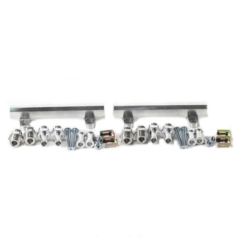 SherryBerg New Aluminum Twin/ Dual IDF DCOE Throttle Body Fuel Rail for Weber JENVEY Dellorto EMPI EMPI SOLEX Holley Al TB TH