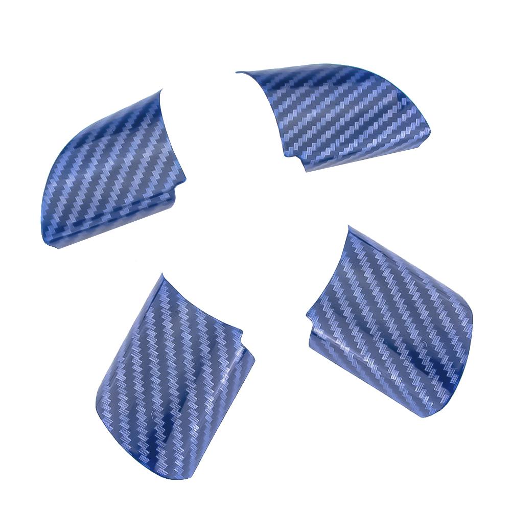 4Pcs/set for Ford Focus 2 Mk2 2005-2011 ABS Car Steering Wheel Panel Sequins Cover Trim Sticker Accessories