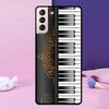 Музыкальный чехол для телефона с клавишами пианино для Samsung Galaxy S25 S24 Ultra S9 S10 S20 S21 S22 Plus S23 FE S24 FE Чехол