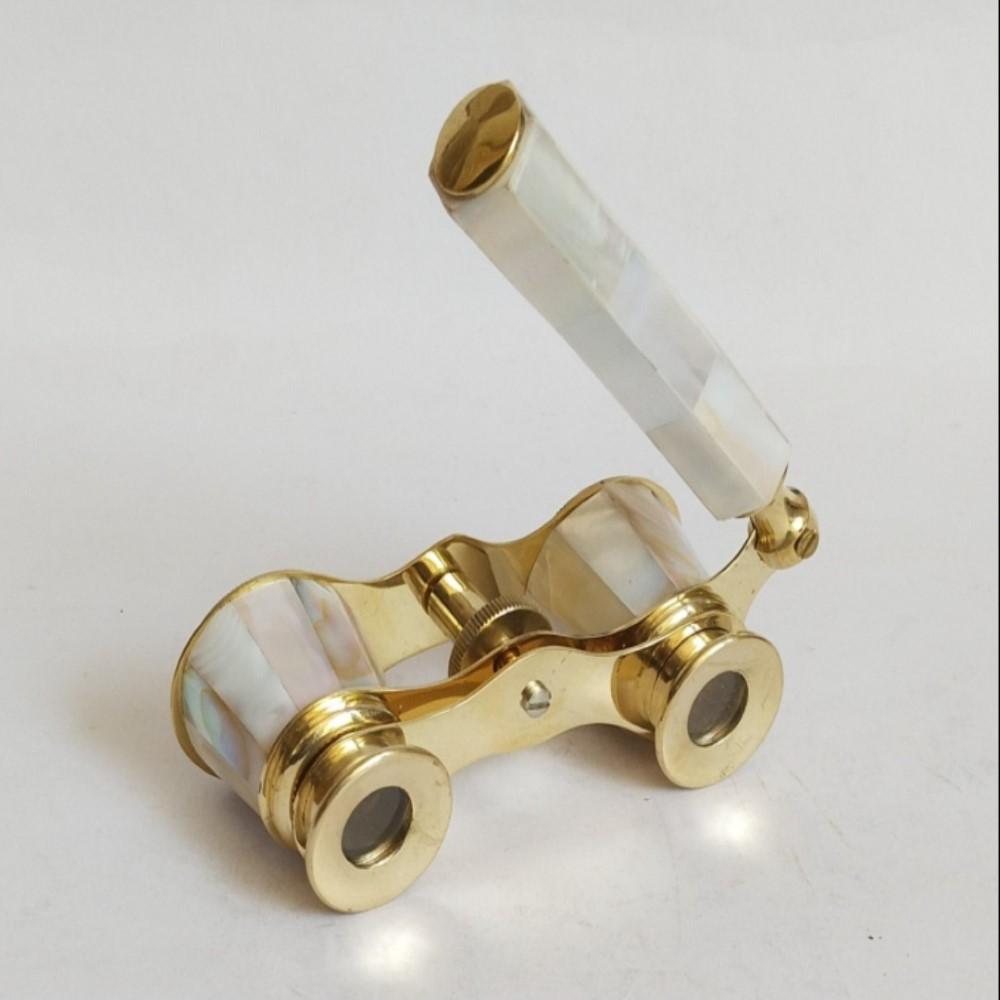 Opera Glasses with Mother of Pearl – Nautical Binocular Spyglasses, 10 Cm