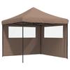 VidaXL Collapsible Pop-Up Party Tent with 2 Sidewalls, Tent, Awning Tent, Gazebo Awning 4004925