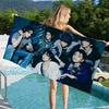 Kpop Band B-boynextdoor Bath Towel Microfiber Soft Water Absorbing Breathable For Girl Kids Decorative Cartoon Beach Towel