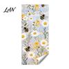 Privacy Glass Cling Sun Catcher Static Window Film, Flower Butterfly Self-Adhesive Sticker, Decorative Screen for Windows Removable Home Office Living