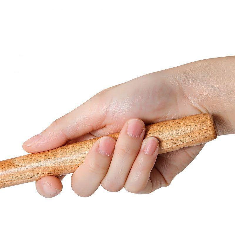 Набор из 3 предметов кухонной утвари из силикона с антипригарным покрытием и деревянной ручкой - Термостойкая кулинарная лопатка для посуды (черный)