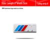 BMW M Performance Metal Logo Stickers: Aluminum Nameplate and Fender Decals