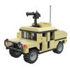 MOC Военный Транспортный Бронированный Автомобиль Строительные Блоки Полицейская Машина Внедорожник Спасательный Патрульный Автомобиль Солдат SWAT Колесница Кирпичи Игрушка