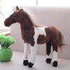 Creative Standing Horse Plush Toy - Children's Home Gift