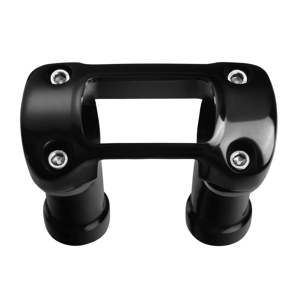 Motorcycle 4" Handlebar Riser Clamp Kit For Harley Softail Breakout 1.25" Bar