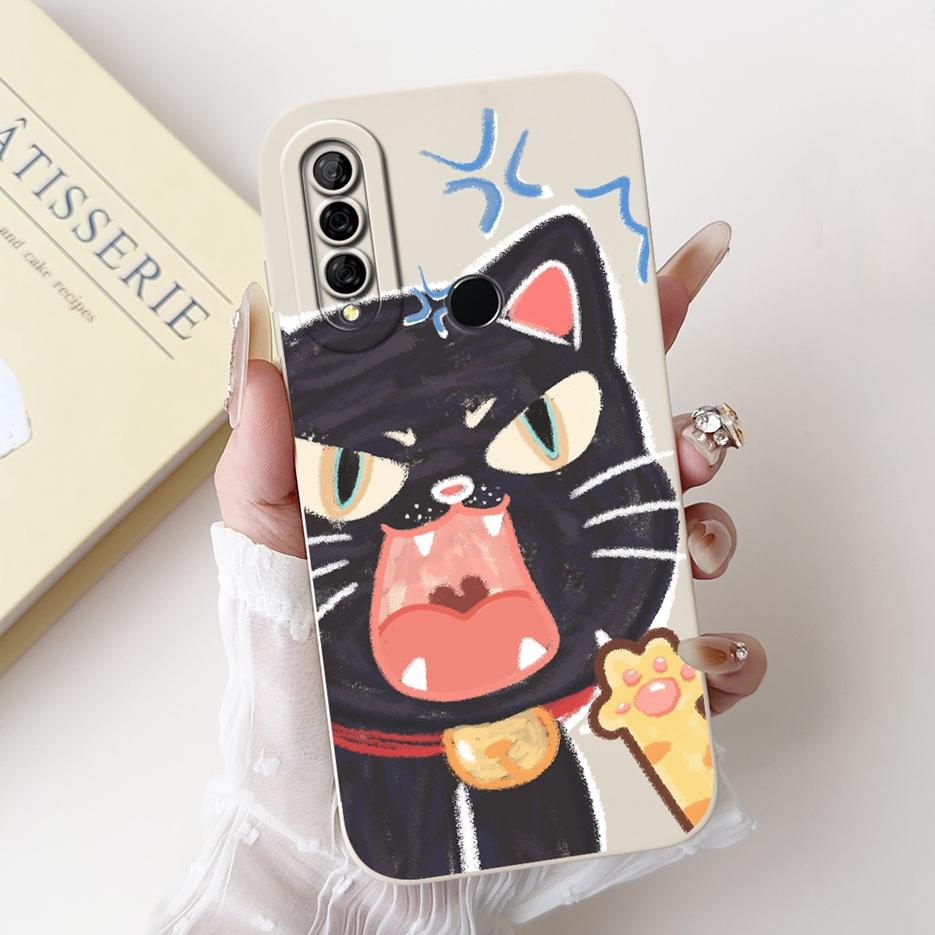 For Huawei Y6p Case MED-LX9N Stylish Candy Painted Cover Soft Silicone Phone Case For Huawei Y7p Y 6p HuaweiY6p HuaweiY7p Bumper