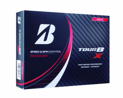 BRIDGESTONE Мяч для гольфа TOUR BX 2022 Модель 12 Мячей Белый