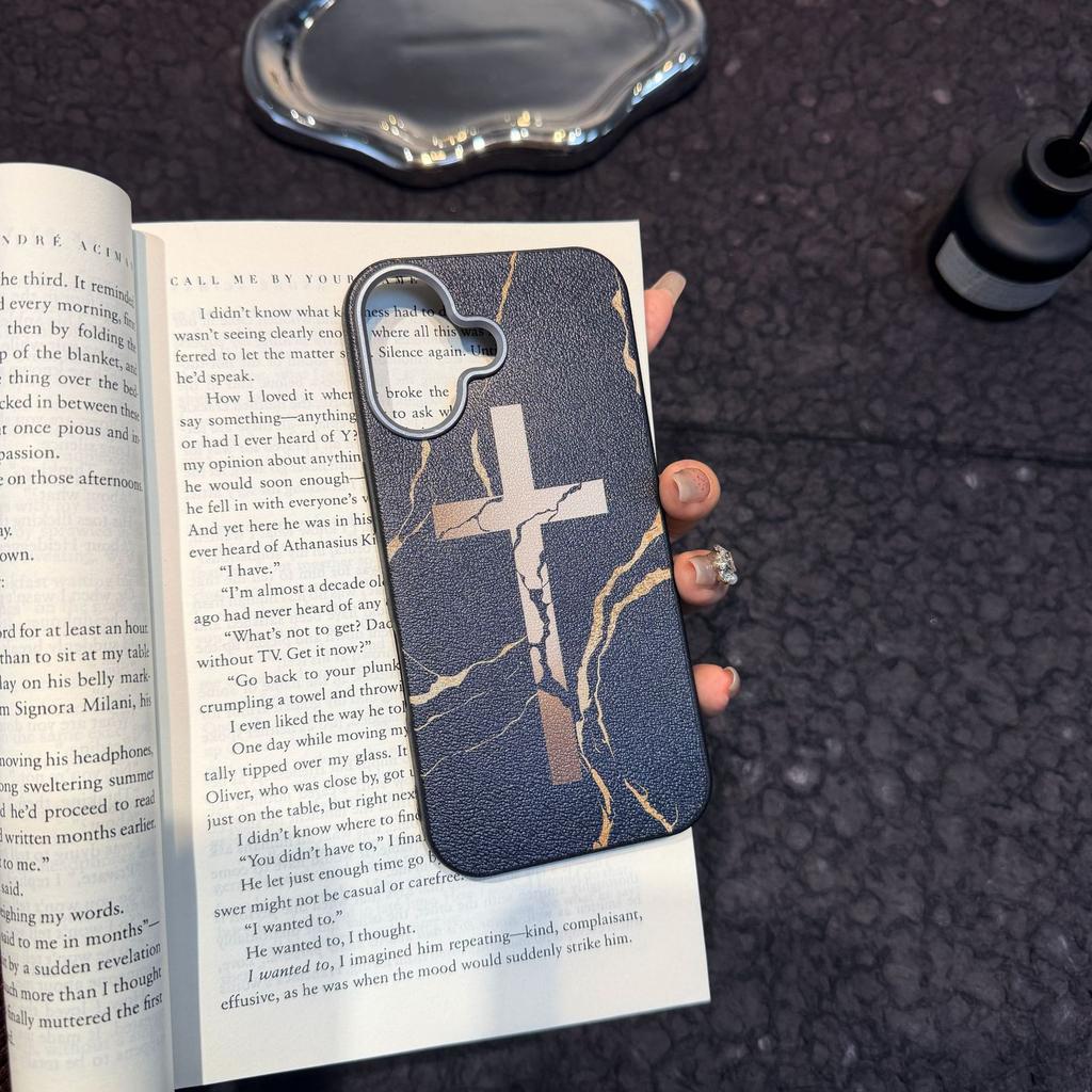 Применимо к чехлу для мобильного телефона iPhone17promax iphone1513161214 однотонный кожаный рисунок ТПУ модный мягкий чехол
